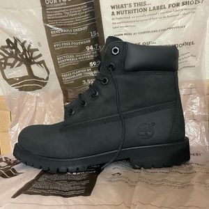 Black Nubuck Timberland Premium Waterproof Boot